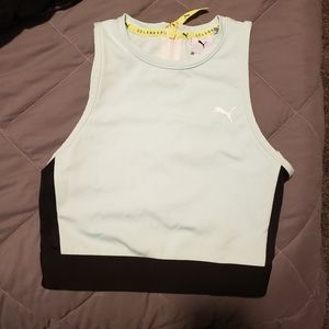 Puma high neck sports bra